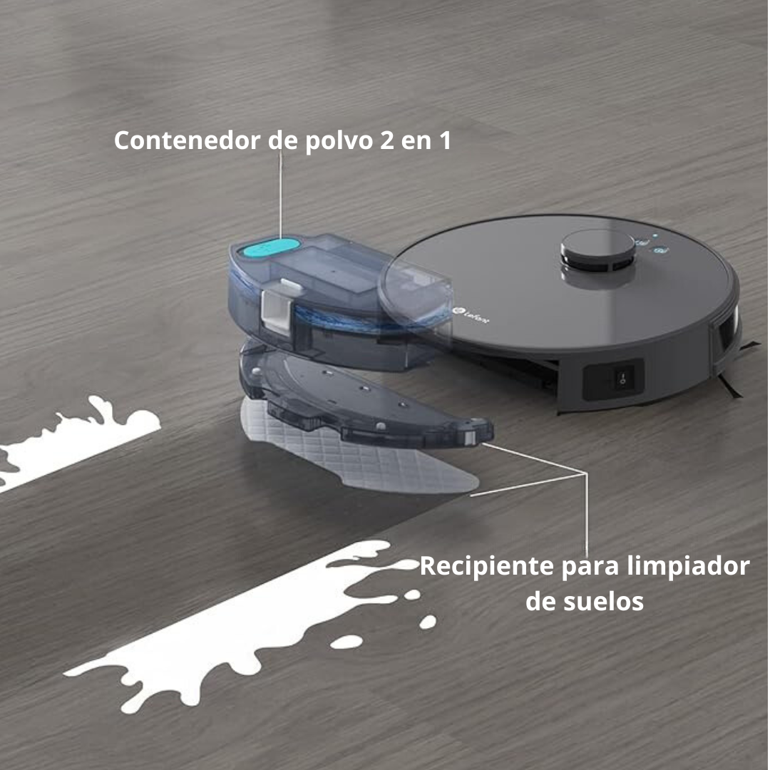 Contenitore per la polvere 2 in 1